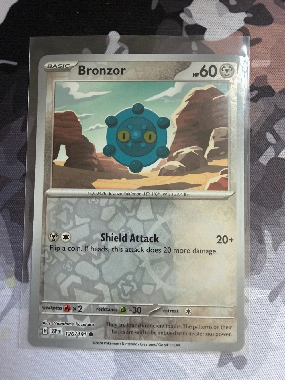 Pokemon unique bronzor